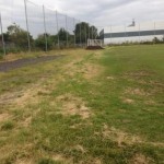 Stags training pitch prior to seeding works