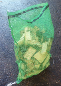 net bag of kindling